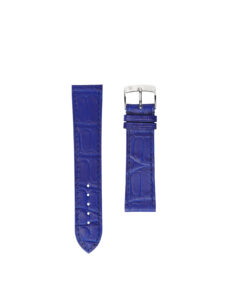 Watch strap flat Sapphire Alligator 